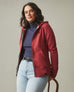 Women's Classic Full Zip - Valentines - Washed Red